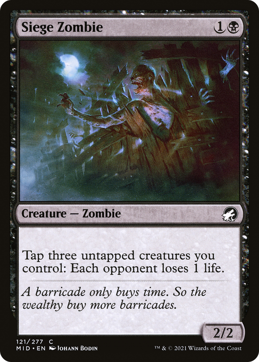 Siege Zombie (MID-121)
