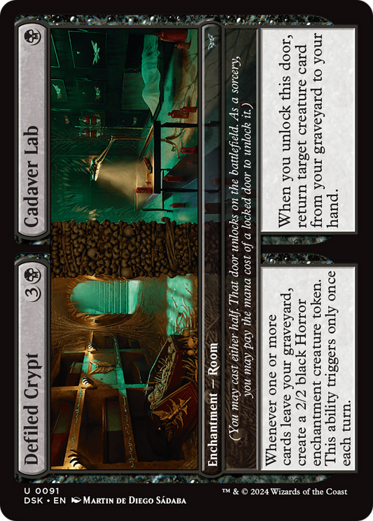 Defiled Crypt // Cadaver Lab (DSK-091) (Foil)