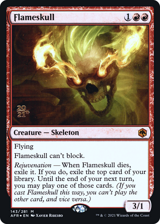Flameskull (PRE-143S) (Foil)