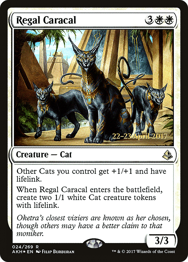 Regal Caracal (PRE-24S) (Foil)