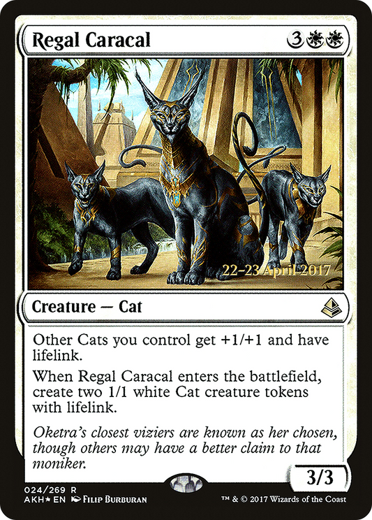 Regal Caracal (PRE-24S) (Foil)