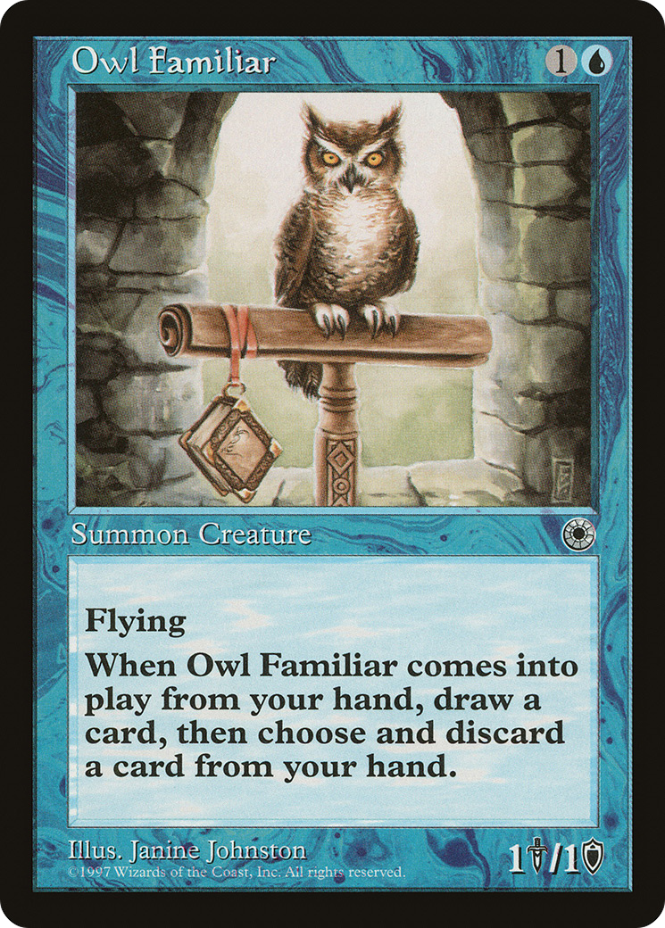 Owl Familiar (POR-063)