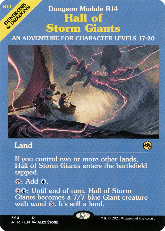 Hall of Storm Giants (AFR-354) (Showcase)