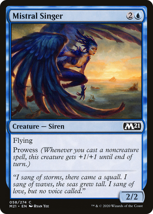 Mistral Singer (M21-058) (Foil)
