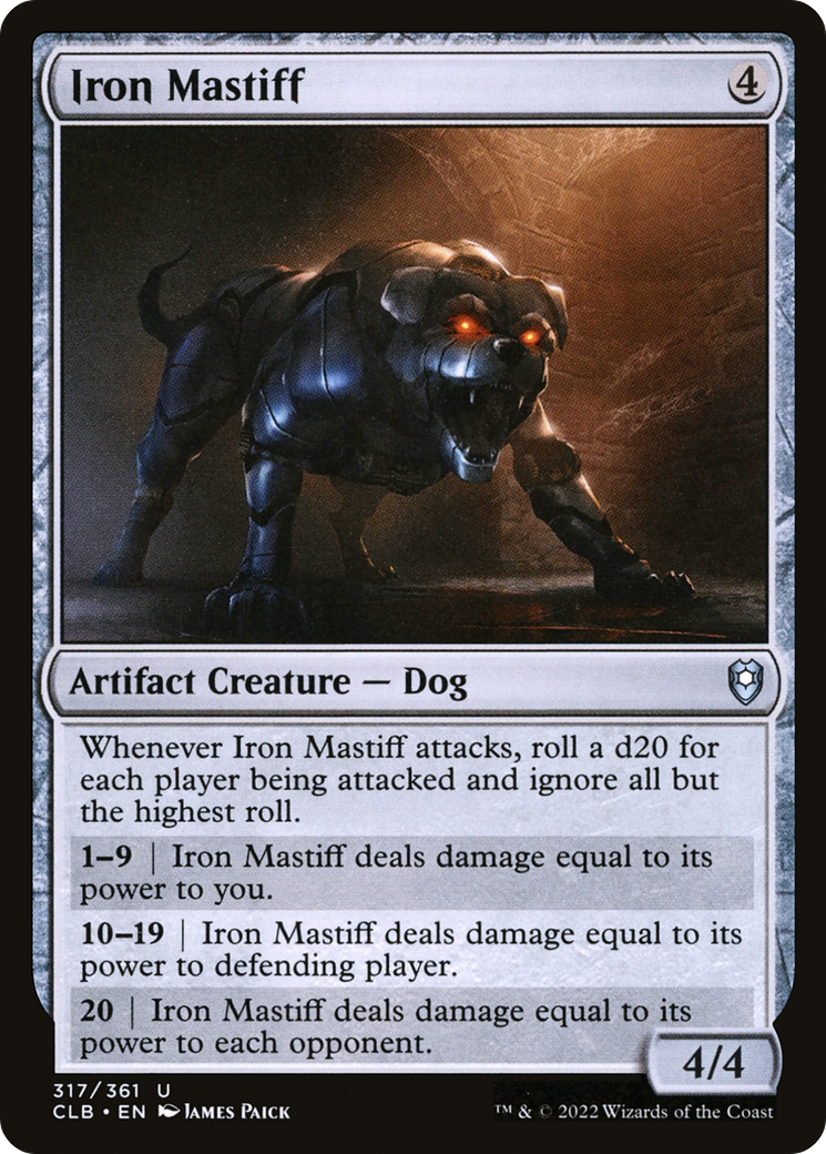Iron Mastiff (CLB-317) (Foil)