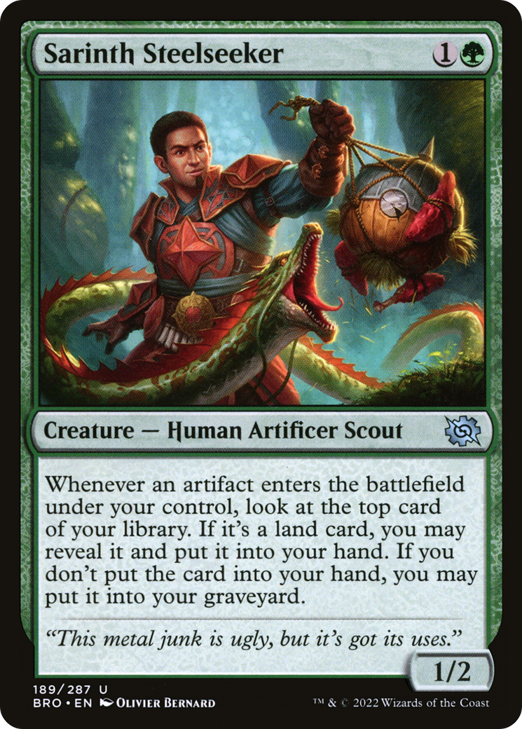 Sarinth Steelseeker (BRO-189) (Foil)