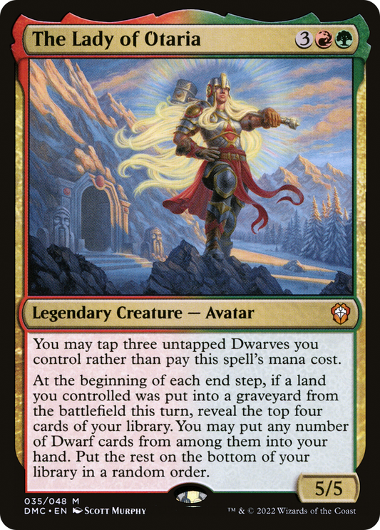 The Lady of Otaria (DMC-035) (Foil)