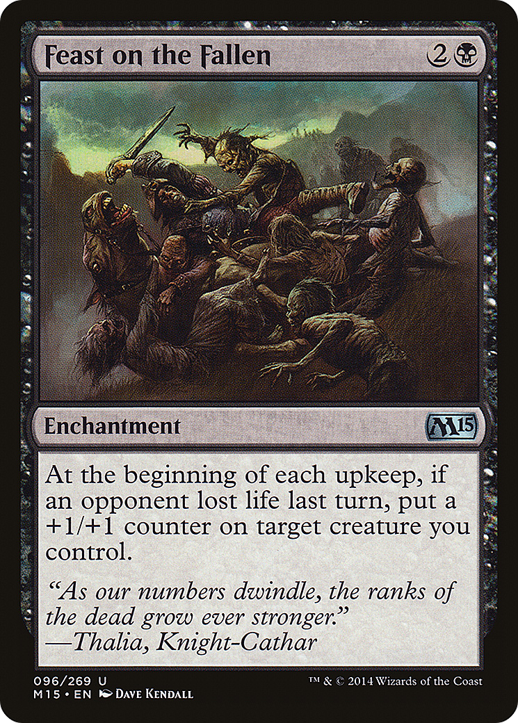 Feast on the Fallen (M15-096) (Foil)