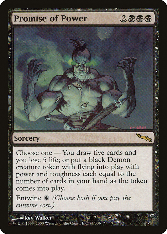 Promise of Power (MRD-074) (Foil)