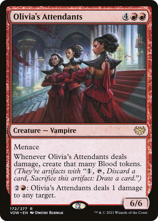 Olivia's Attendants (VOW-172) (Foil)