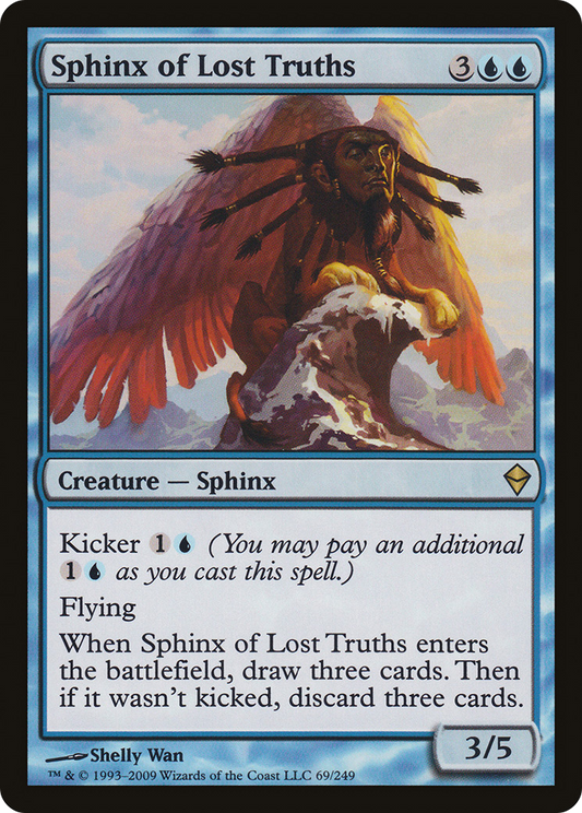 Sphinx of Lost Truths (ZEN-069) (Foil)