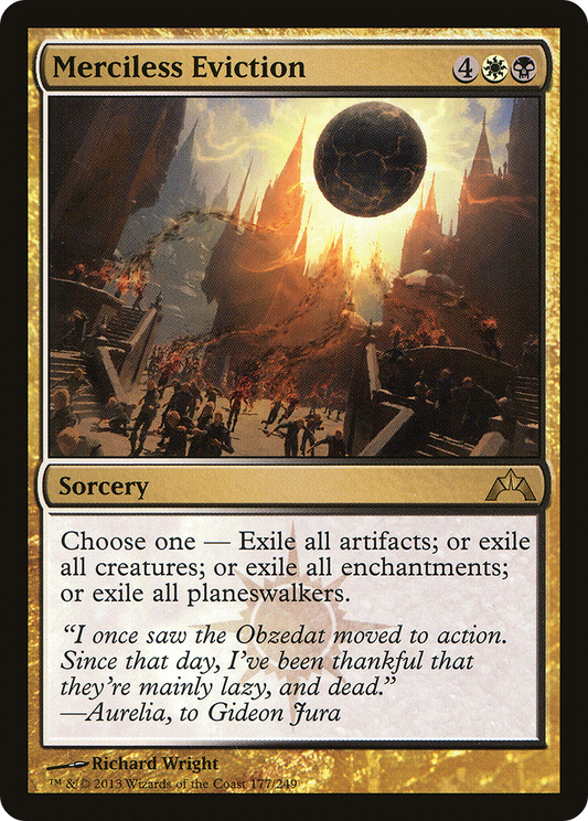 Merciless Eviction (GTC-177) (Foil)