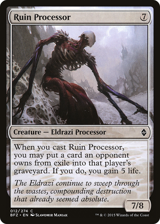 Ruin Processor (BFZ-012) (Foil)