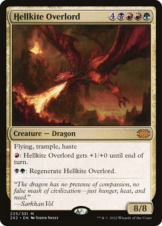 Hellkite Overlord (2X2-225) (Foil)