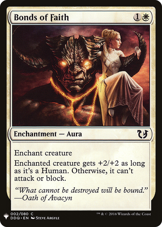 Bonds of Faith (LIST-DDQ-2)