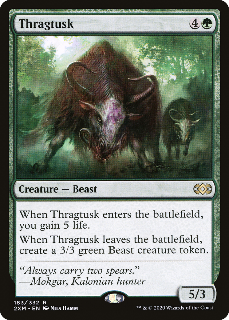 Thragtusk (2XM-183) (Foil)