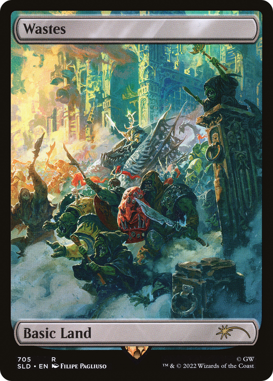 Wastes (SLD-705) (Full Art) (Foil)