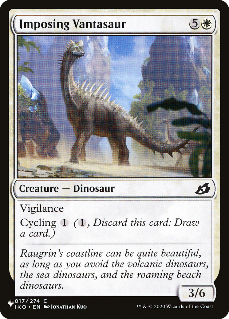 Imposing Vantasaur (LIST-IKO-17)