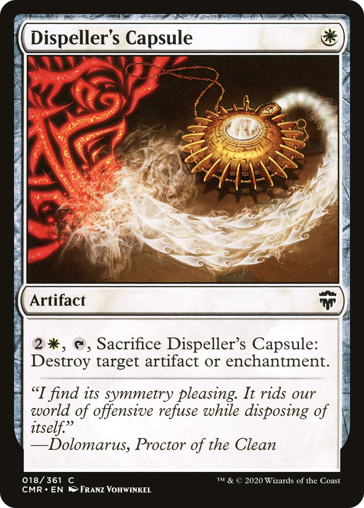 Dispeller's Capsule (CMR-018) (Foil)