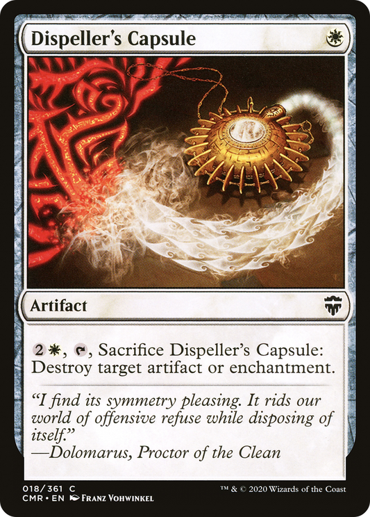 Dispeller's Capsule (CMR-018) (Foil)