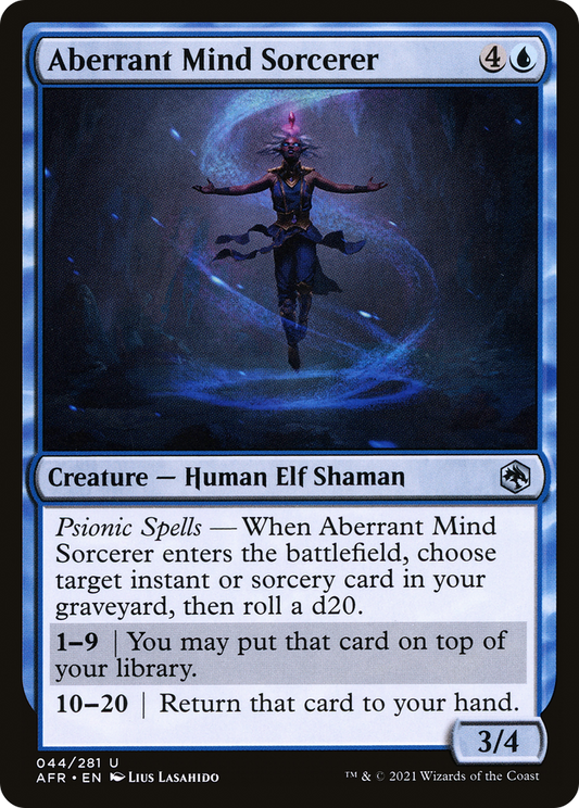 Aberrant Mind Sorcerer (AFR-044) (Foil)