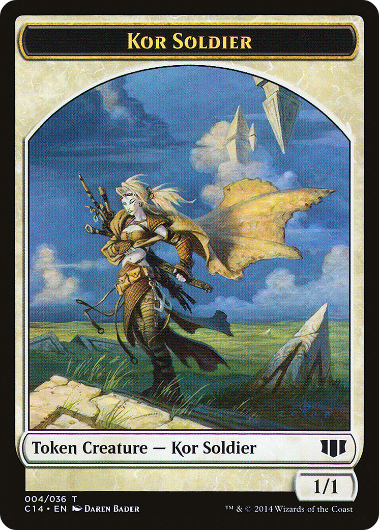 Kor Soldier Token (C14-4 // 5)