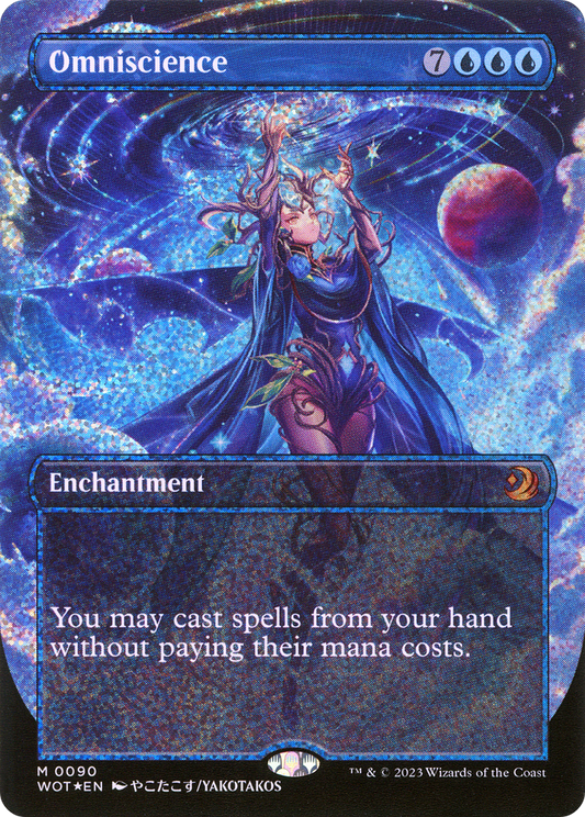 Omniscience (WOT-090) (Borderless) (Confetti Foil)