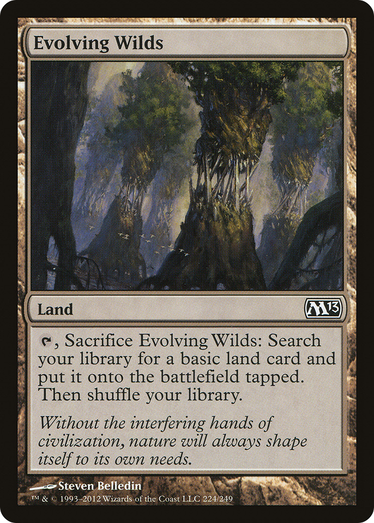 Evolving Wilds (M13-224) (Foil)