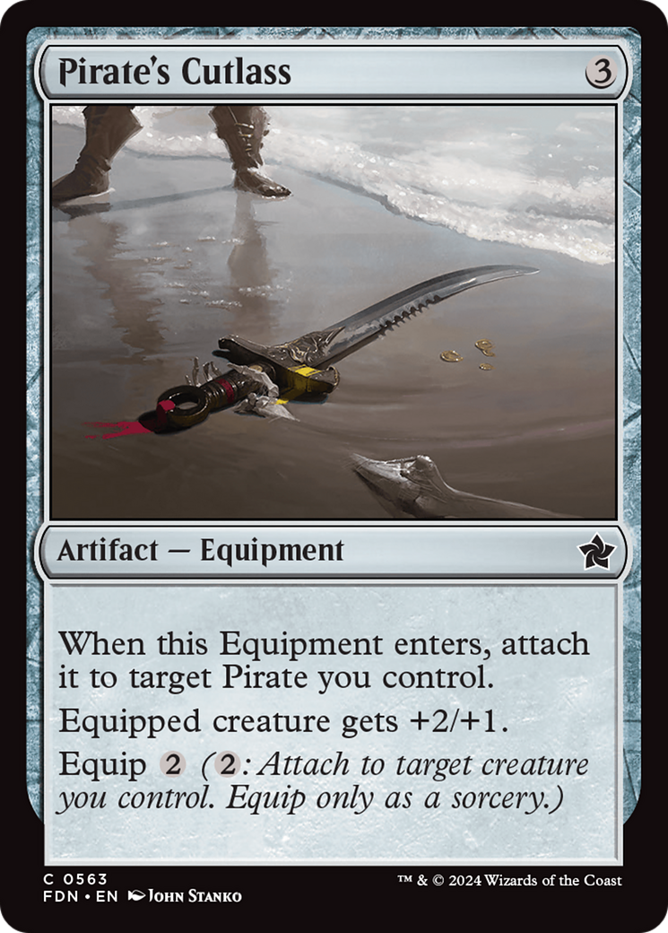 Pirate's Cutlass (FDN-563)