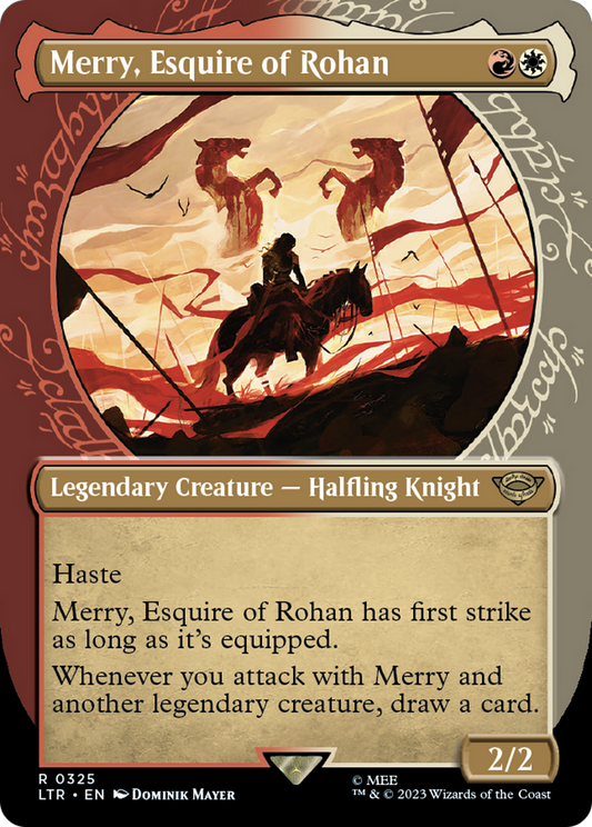 Merry, Esquire of Rohan (LTR-325) (Showcase) (Borderless)