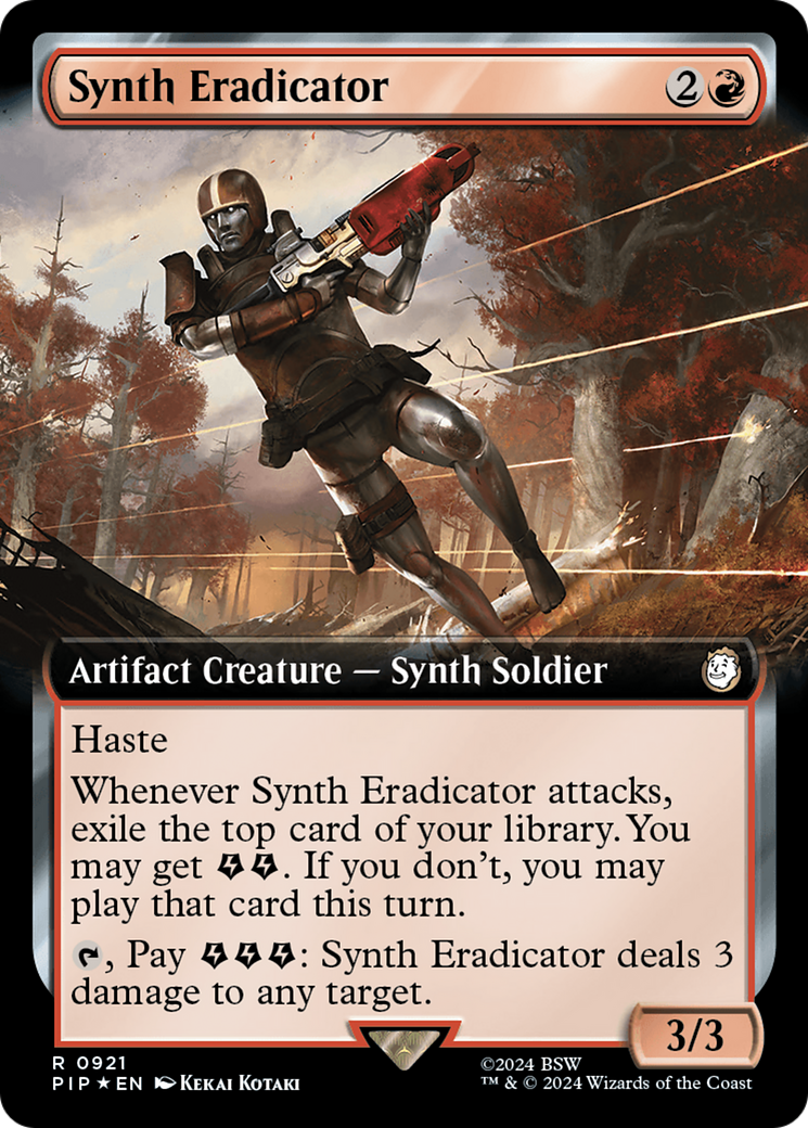 Synth Eradicator (PIP-921) (Extended Art) (Surge Foil)