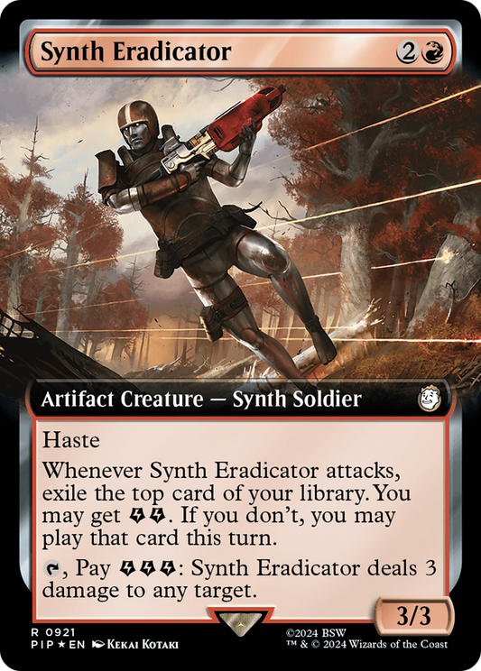 Synth Eradicator (PIP-921) (Extended Art) (Surge Foil)