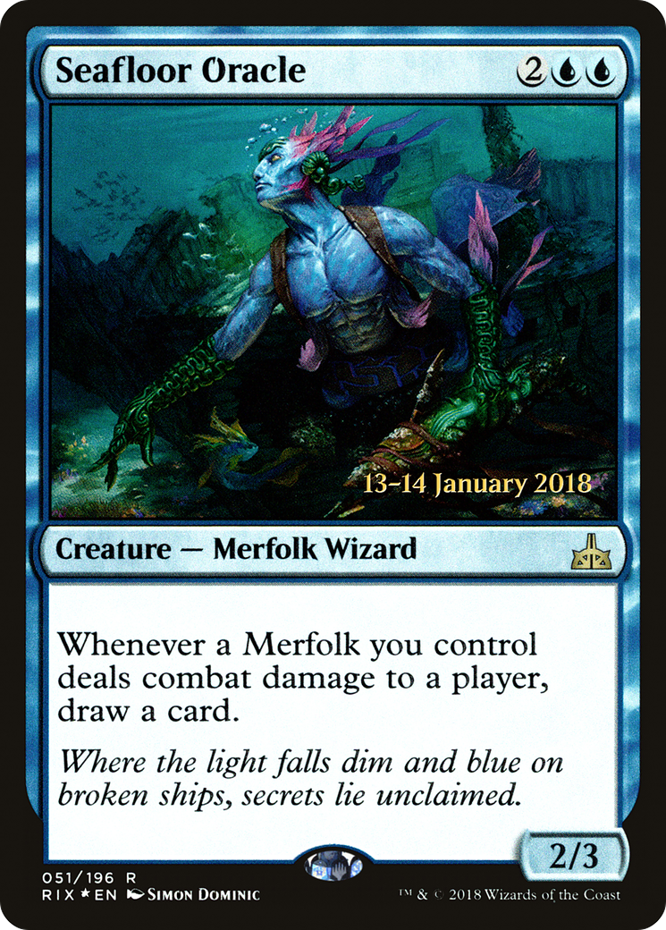 Seafloor Oracle (PRE-51S) (Foil)
