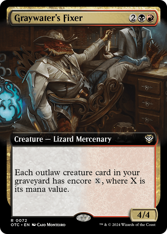 Graywater's Fixer (OTC-072) (Extended Art)