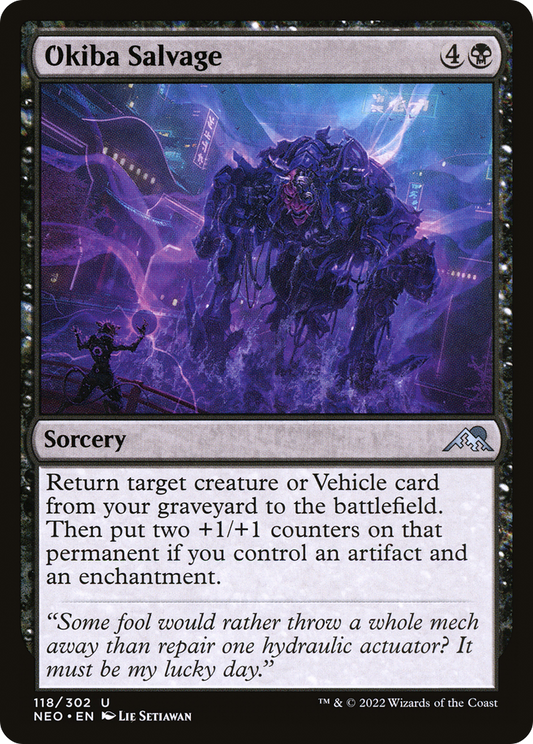 Okiba Salvage (NEO-118) (Foil)