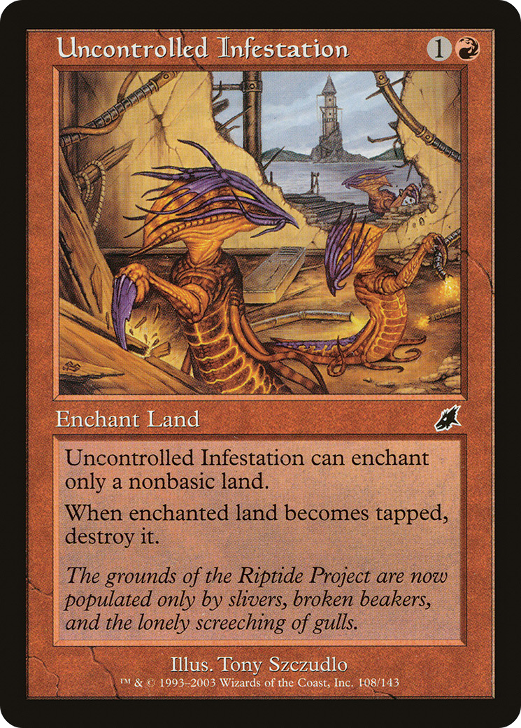 Uncontrolled Infestation (SCG-108) (Foil)