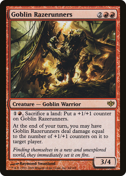 Goblin Razerunners (CON-064) (Foil)