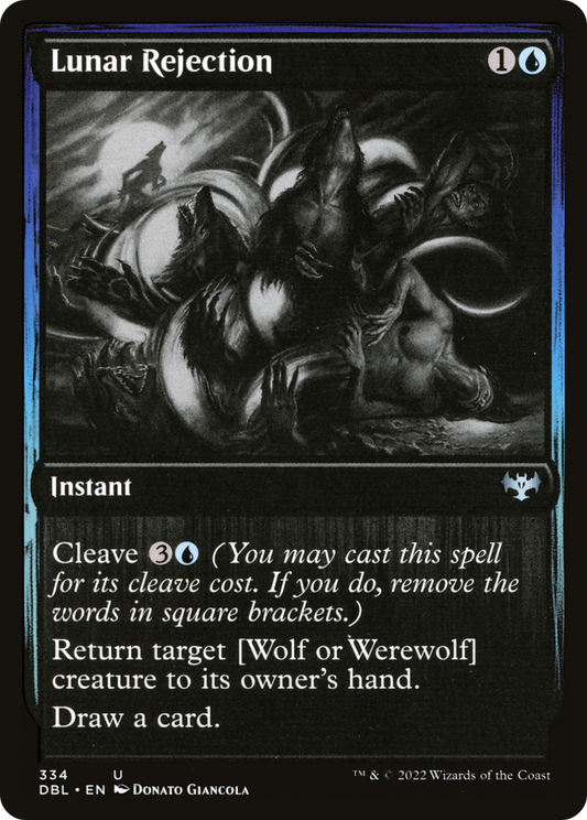 Lunar Rejection (DBL-334) (Foil)
