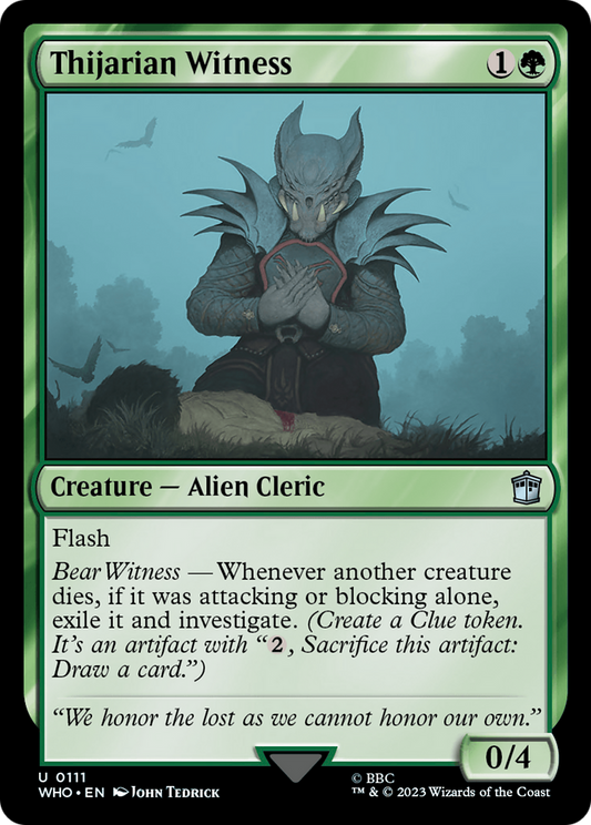 Thijarian Witness (WHO-111) (Foil)