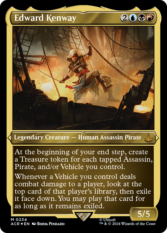 Edward Kenway (ACR-234) (Etched Foil)