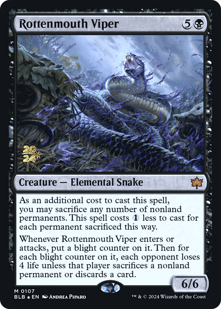 Rottenmouth Viper (PRE-107S) (Foil)