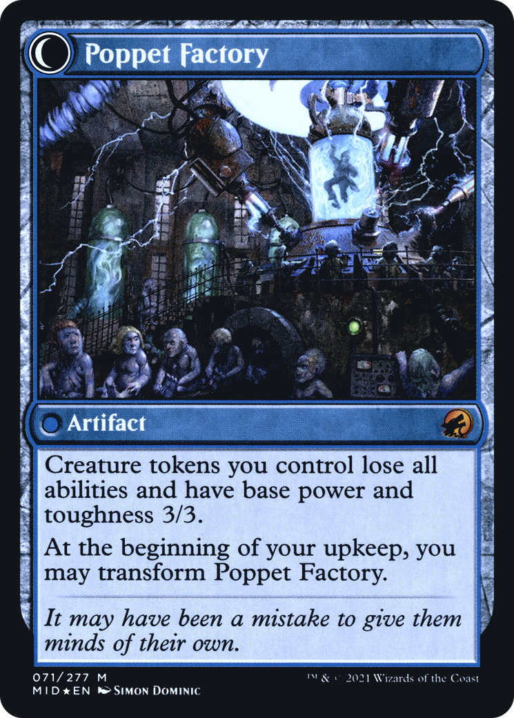 Poppet Stitcher // Poppet Factory (PRE-71S) (Foil)