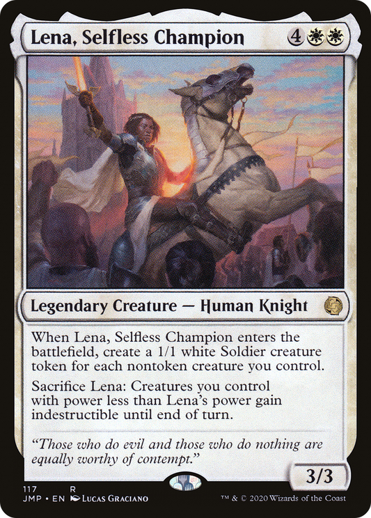 Lena, Selfless Champion (JMP-117)