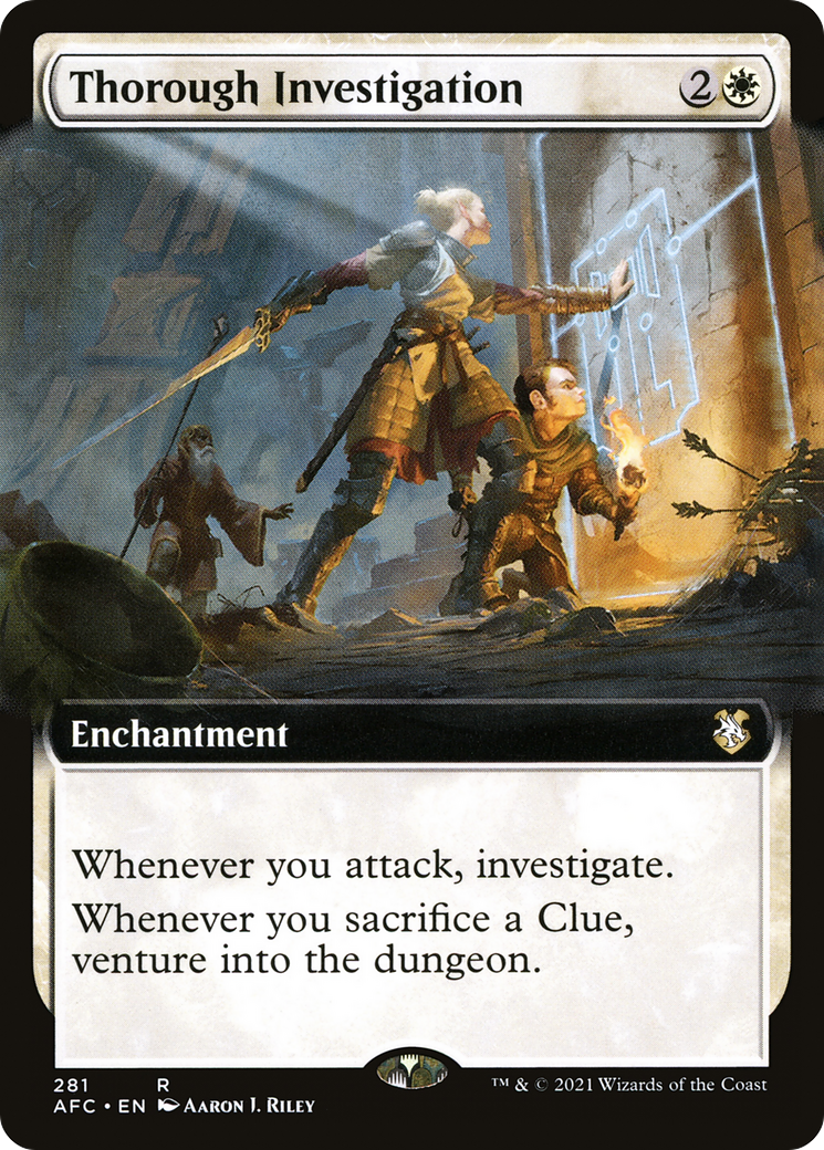 Thorough Investigation (AFC-281) (Extended Art)