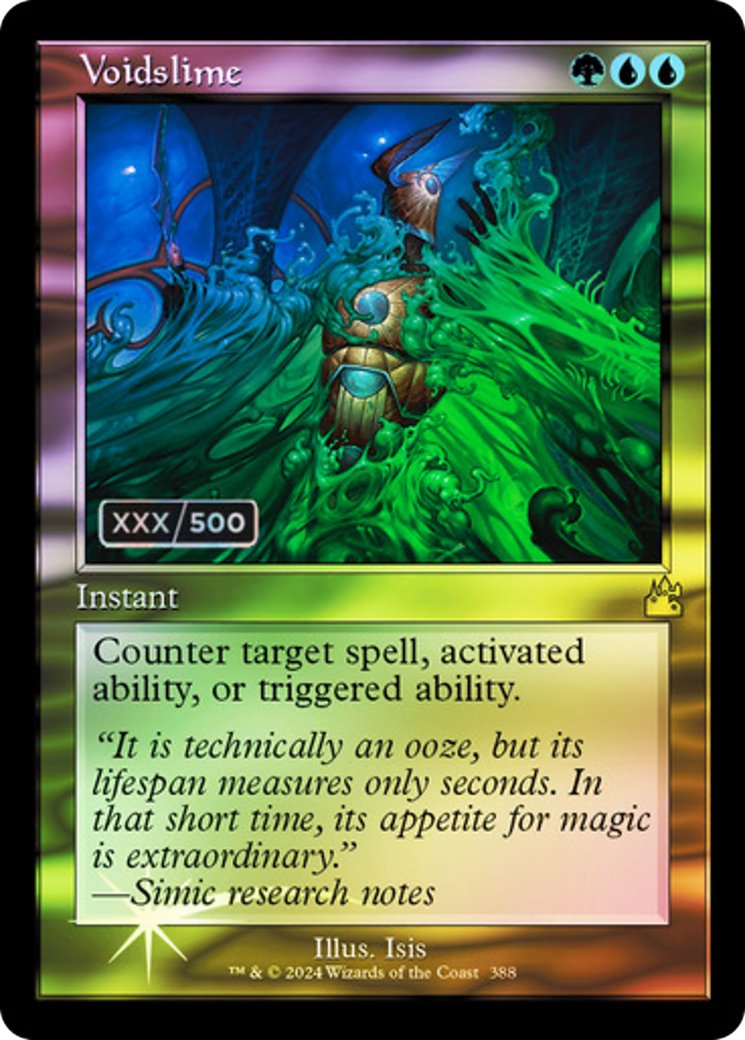 Voidslime (RVR-388Z) (Foil) (Serialized)