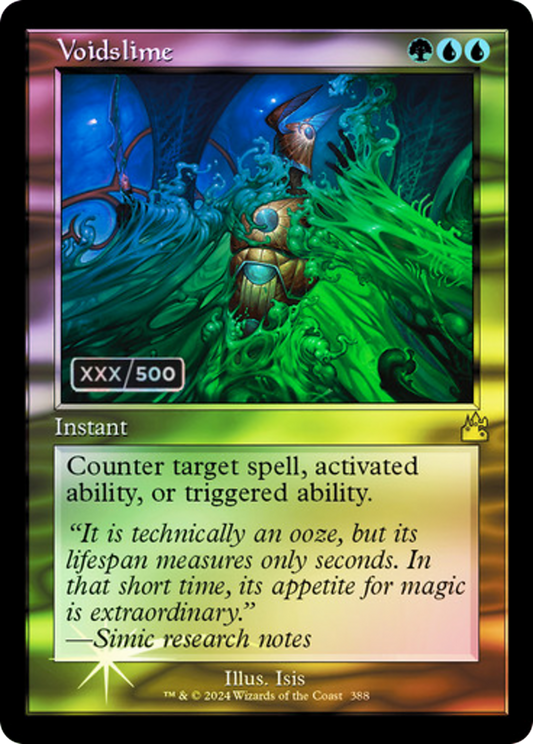 Voidslime (RVR-388Z) (Foil) (Serialized)
