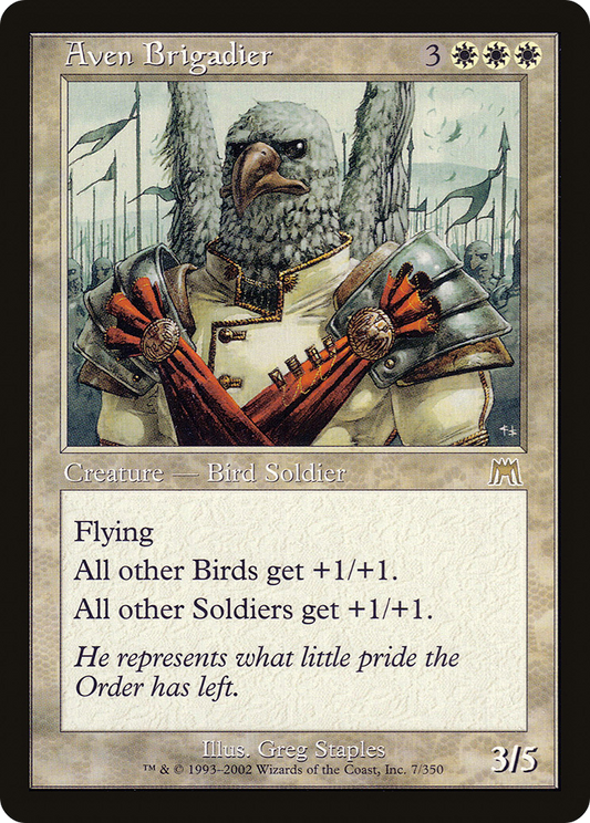 Aven Brigadier (ONS-007) (Foil)