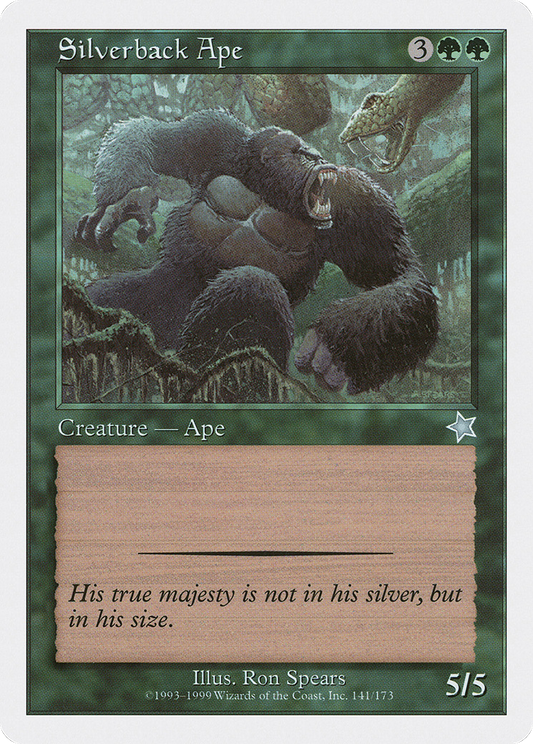 Silverback Ape (S99-141)