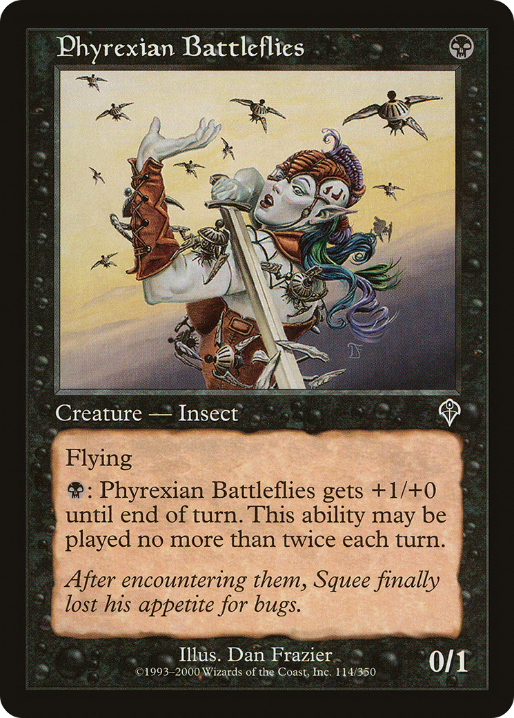 Phyrexian Battleflies (INV-114) (Foil)
