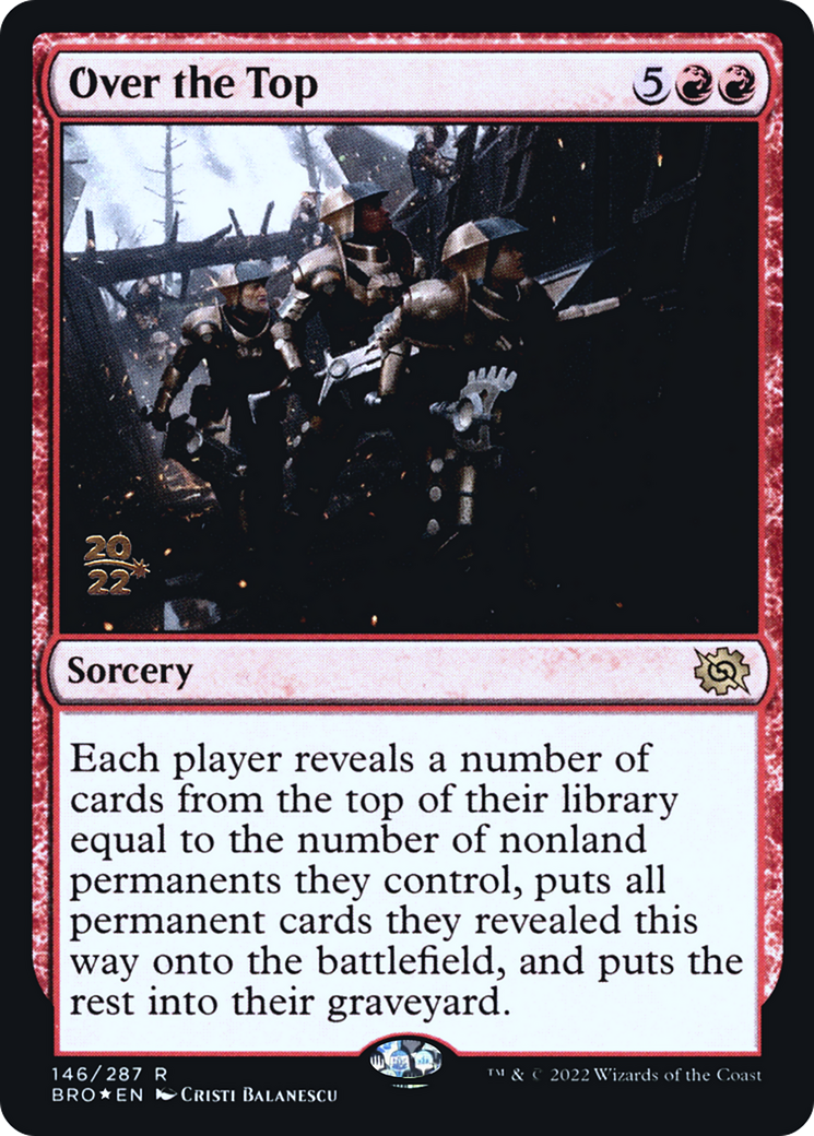 Over the Top (PRE-146S) (Foil)